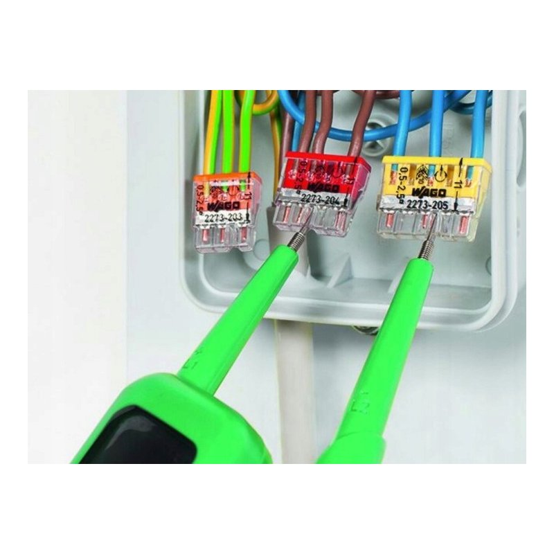 Szybkozłączka kostka WAGO 5-torowa na drut 5x0,5mm-2,5mm zaciskowa