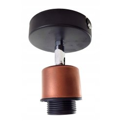 LAMPA KINKIET ŚCIENNY regulowany loft KULA drut 1