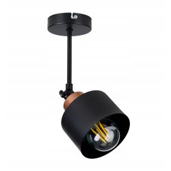 LAMPA sufit KINKIET ŚCIENNY regulowany loft KUBEK