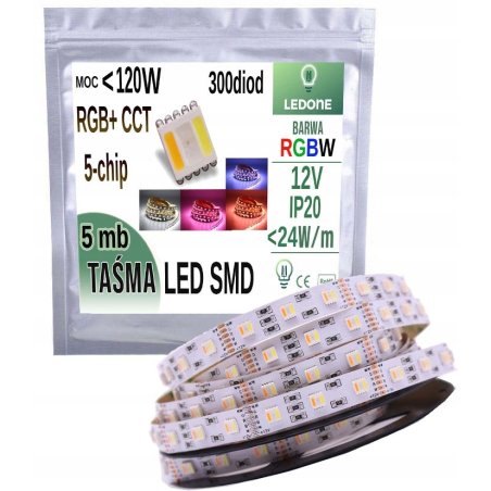Taśma LED PREMIUM RGB+CCT...