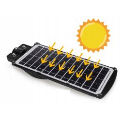 Uliczna Lampa solarna IP65 LED 30W NW + czujnik MV