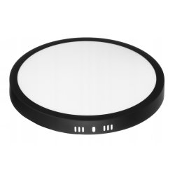 Panel LED plafon natynkowy 18W PREMIUM CCD czarny