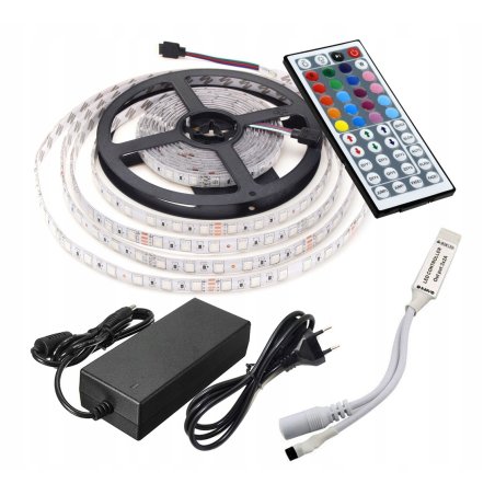 ZESTAW LED TAŚMA RGB 5050...