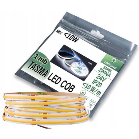 Taśma LED COB linia 24V 10W...