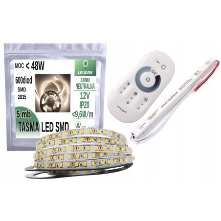 ZESTAW taśma LED 2835 IP20...