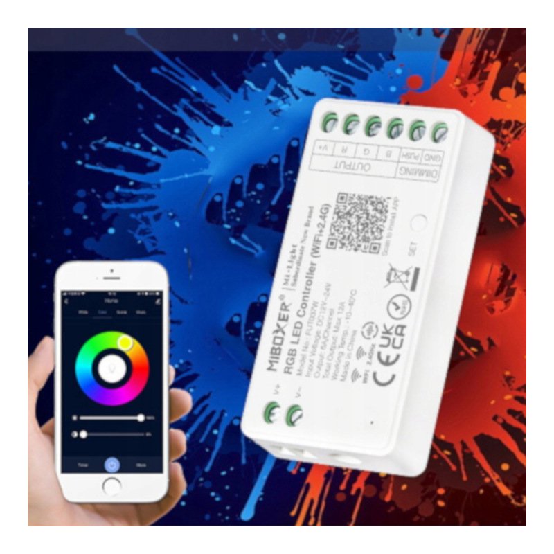 STEROWNIK FUT037W+ MILIGHT WIFI tuya RGB STREFOWY