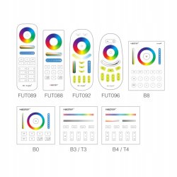 STEROWNIK FUT037W+ MILIGHT WIFI tuya RGB STREFOWY