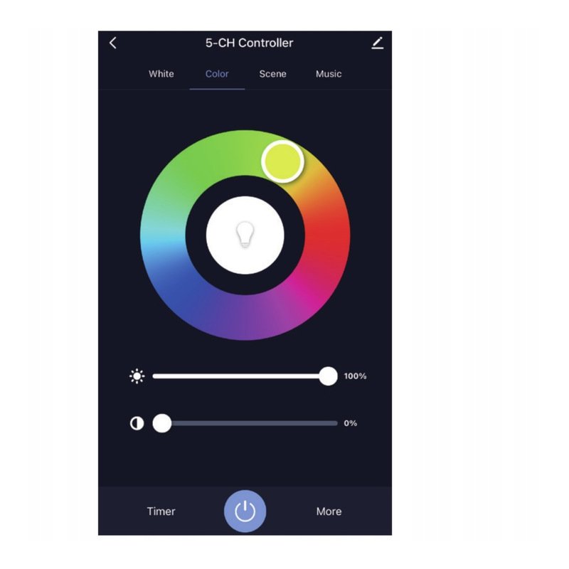 STEROWNIK FUT037W+ MILIGHT WIFI tuya RGB STREFOWY