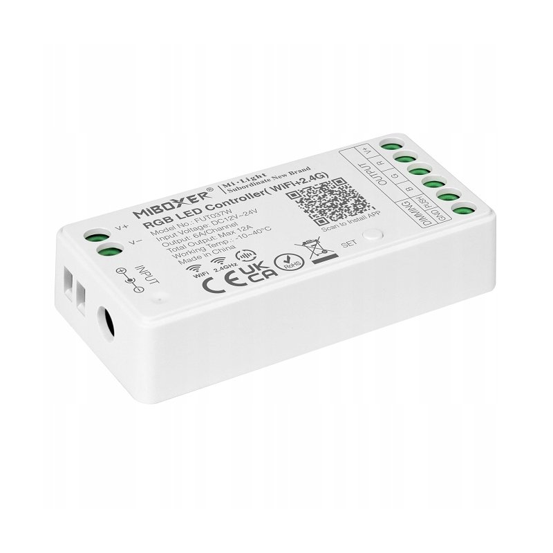 STEROWNIK FUT037W+ MILIGHT WIFI tuya RGB STREFOWY