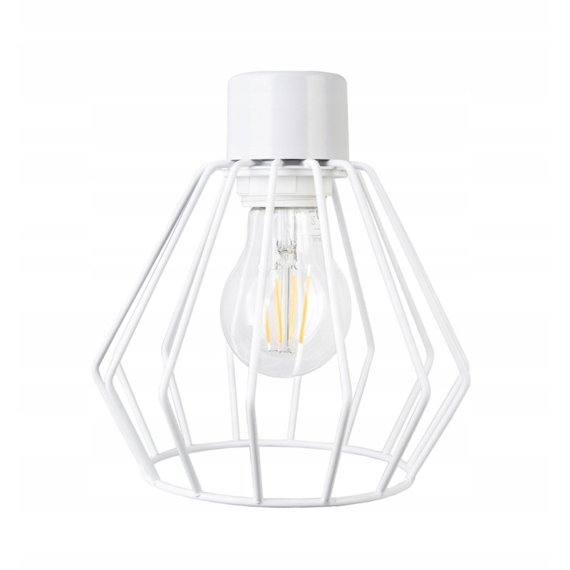 LAMPA KINKIET E27 ścienny stały loft drut BRYLANT