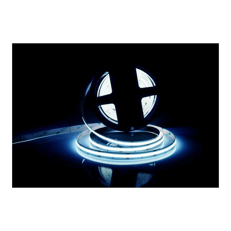 TAŚMA LED COB 12V 480diod/mb PRO 10w/m neon KOLOR NIEBIESKI blue 1m LINIA