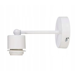 LAMPA KINKIET ścienny STAŁY E27 Abażur paski 20cm