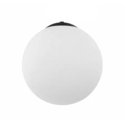 Lampa kinkiet ścienny stały kręcony LOFT klosz SZKLANY KULA na 1x E27