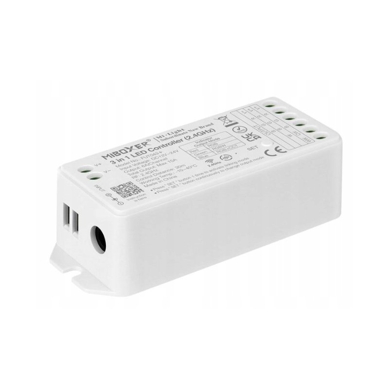 ODBIORNIK Kontroler taśm LED COB MONO RGB RGBW + CCT strefowy FUT043+ multi