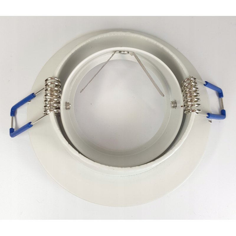OPRAWA HALOGENOWA na LED + gniazdo GU10 SUFITOWA RUCHOMA aluminiowa Biała