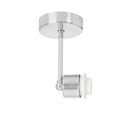 LAMPA KINKIET ścienny stały loft drut na E27 chrom