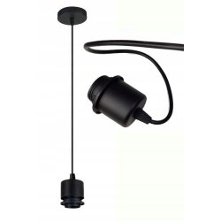 PODSTAWA BAZA LAMPA SUFITOWA WISZĄCA ZWIS LOFT METAL NA 1X E27 POD KLOSZ