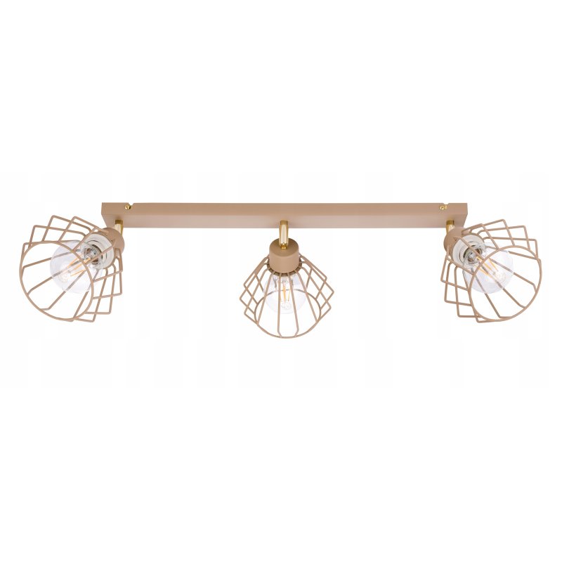PODSTAWA BAZA LAMPA SUFITOWA PLAFON regulowany KASZMIR metal na KLOSZ 3 E27