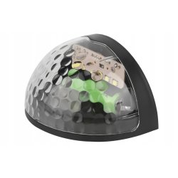 2x KINKIET SOLARNY Lampka ścienna schodowa solarna LED CIEPŁY 1W