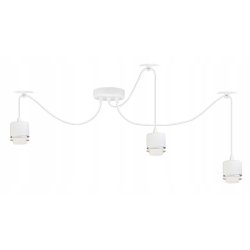 PODSTAWA BAZA LAMPA SUFITOWA WISZĄCA ZWIS LOFT PAJĄK NA 3X E27 POD KLOSZ