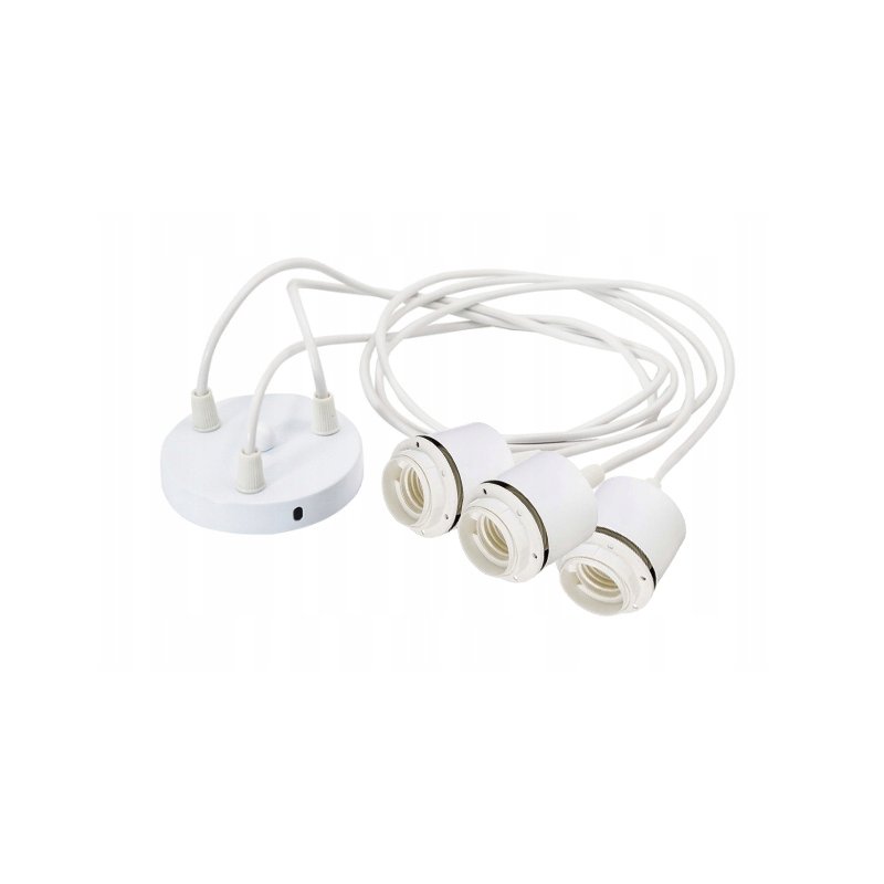 PODSTAWA BAZA LAMPA SUFITOWA WISZĄCA ZWIS LOFT PAJĄK NA 3X E27 POD KLOSZ