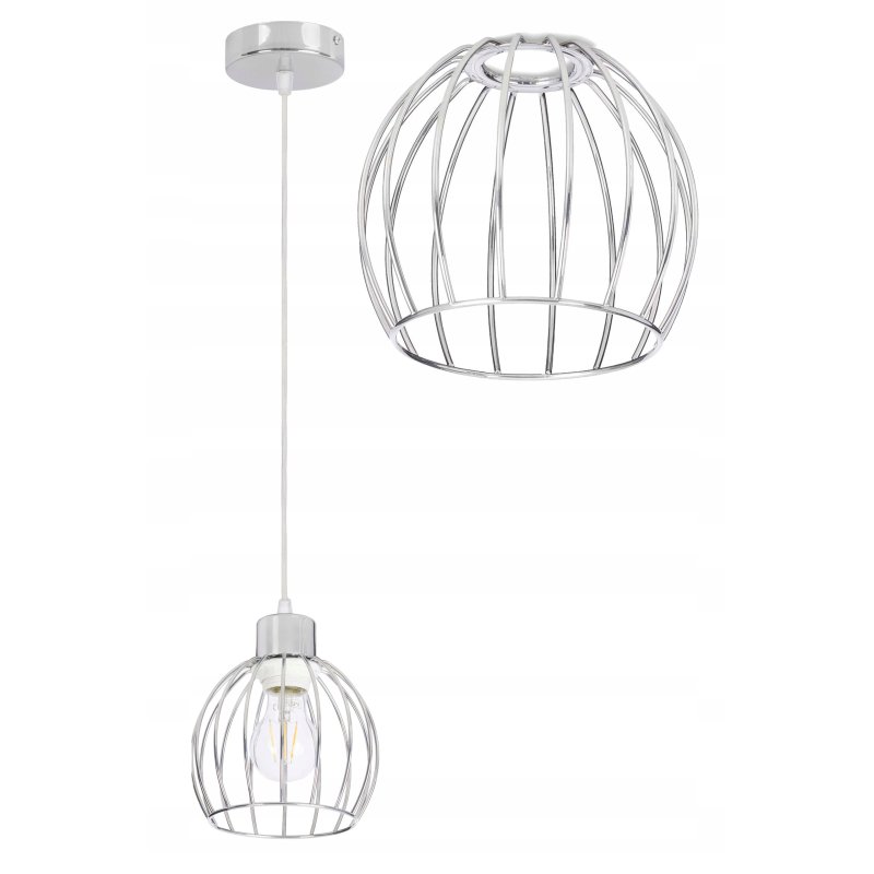 LAMPA wisząca sufitowa zwis Loft żyrandol drut E27