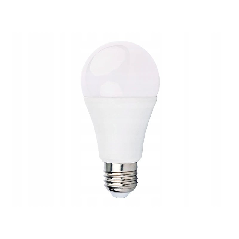 10x Żarówka LED E27 A60 10W Barwa biała ZIMNA Premium Zestaw LEDOWY