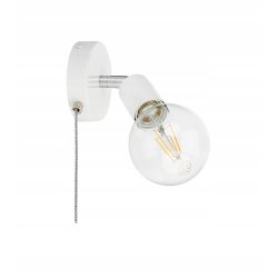 Lampa ścienna KINKIET ruchomy LOFT 1x E27 z włącznikiem on/off łańcuszkowym