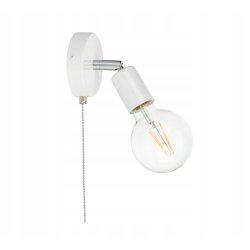 Lampa ścienna KINKIET ruchomy LOFT 1x E27 z włącznikiem on/off łańcuszkowym