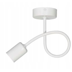 Lampa ścienna KINKIET stały LOFT 1x E27 z włącznikiem on/off łańcuszkowym