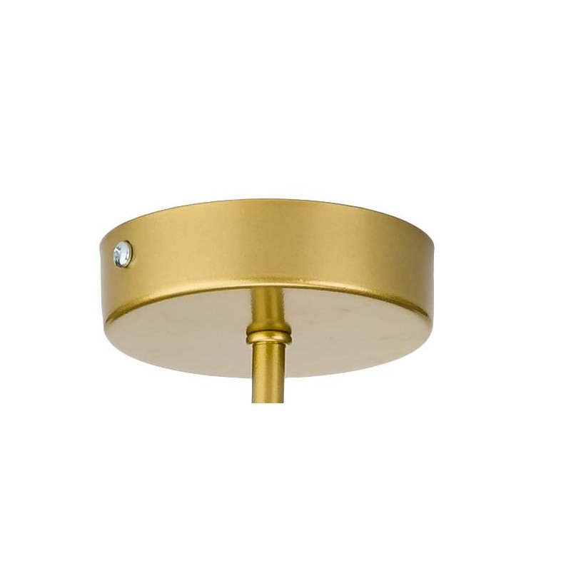 LAMPA STAŁA ŻYRANDOL SUFITOWY PLAFON LOFT SZKLANY KLOSZ KULA NA 1x LED E27