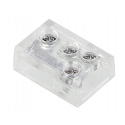 Złączka SZYBKA fix śrubowana łącznik do taśm LED COB i SMD 8mm KĄTOWA multi