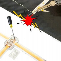 Złączka SZYBKA fix śrubowana łącznik do taśm LED COB i SMD 8mm KĄTOWA multi