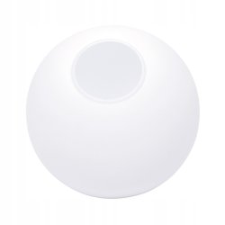 LAMPA sufitowa PLAFON SZKLANY KLOSZ KULA 3 LED E27 KASZMIR beż ecru beige