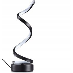 LAMPA BIURKOWA nocna STOŁOWA SPIRALNA LED regulacja CCT zmienna barwa USB