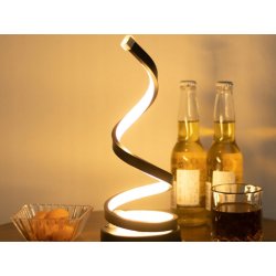 LAMPA BIURKOWA nocna STOŁOWA SPIRALNA LED regulacja CCT zmienna barwa USB