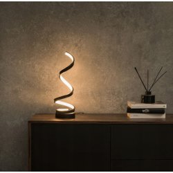 LAMPA BIURKOWA nocna STOŁOWA SPIRALNA LED regulacja CCT zmienna barwa USB