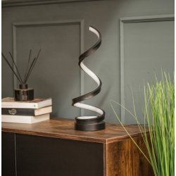 LAMPA BIURKOWA nocna STOŁOWA SPIRALNA LED regulacja CCT zmienna barwa USB
