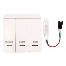 Ściemniacz Sterownik Taśm LED MONO DIGITAL cyfrowej na Bluetooth i RF Pilot