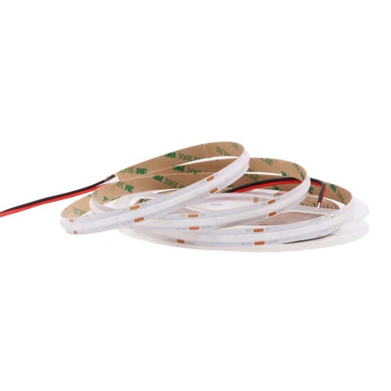 TAŚMA LED COB 24V 480diod/mb PRO 10w/m neon KOLOR NIEBIESKI blue 1m LINIA