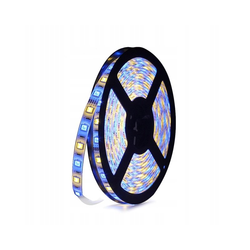 Taśma LED 5050 300 LED IP65 5m - RGBW + CW Zimna