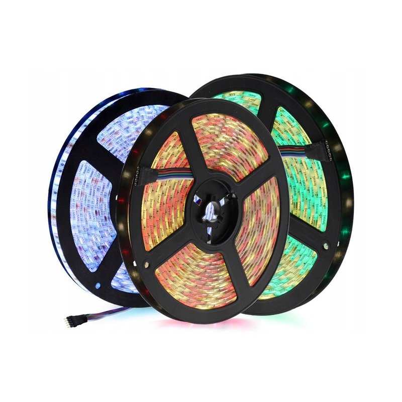 Taśma LED 5050 300 LED IP65 5m - RGBW + CW Zimna
