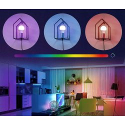 Żarówka LED SMART BT E27 A60 9W RGB+CCT rgbw sterowana BLUETOOTH TUYA
