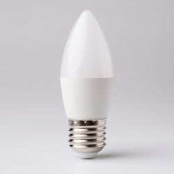 Żarówka LED E27 C37 świeczka 10W barwa CIEPŁA
