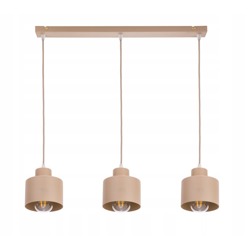 PODSTAWA BAZA LAMPA SUFITOWA WISZĄCA ZWIS METAL KASZMIR na 3x E27 POD KLOSZ