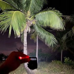 Latarka multi 5w1 LED COB mini kieszonkowa na USB + magnes brelok otwieracz