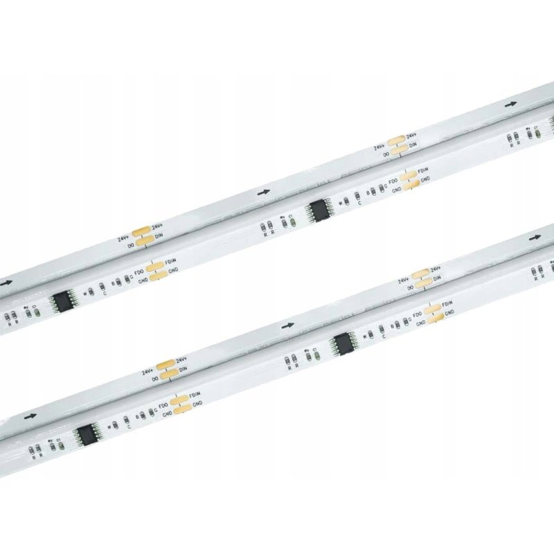 Taśma led COB RGBCCT 24V 840d 26W/m Magic Pixel Adresowalna WS2805 cyfrowa