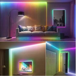 Taśma led COB RGBCCT 24V 840d 26W/m Magic Pixel Adresowalna WS2805 cyfrowa