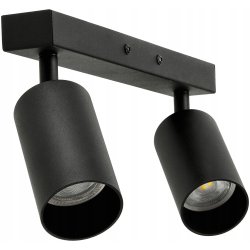 LAMPA SUFITOWA REGULOWANA KINKIET ŚCIENNY SPOT RUCHOMY GU10 PODWÓJNA