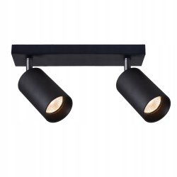 LAMPA SUFITOWA REGULOWANA KINKIET ŚCIENNY SPOT RUCHOMY GU10 PODWÓJNA